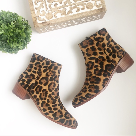 j crew leopard boots